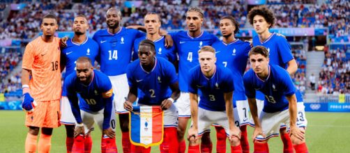 La nazionale olimpica francese ©Twitter equipedefrance