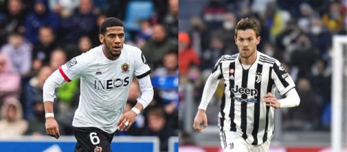 Jean-Clair Todibo, difensore del Nizza. Foto © X/Todibo. Daniele Rugani, difensore della Juventus - Foto ©X/Rugani