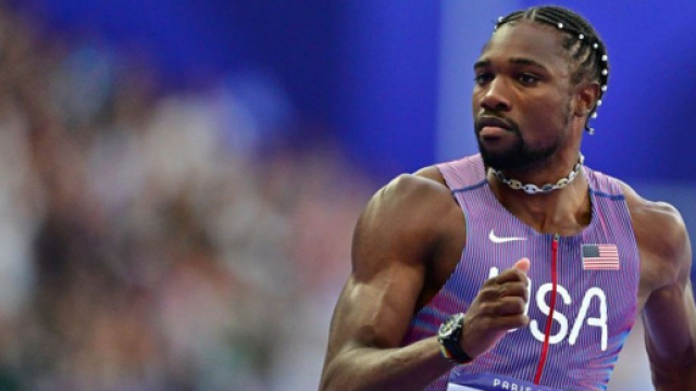 Noah Lyles, campione olimpico dei 100 metri, a caccia dell'oro anche sui 200 ©IOC