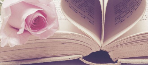 Un libro con una rosa © Pixabay