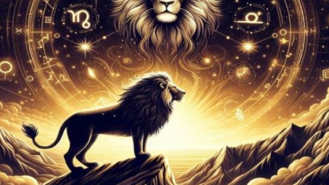 Segno del Leone generato con © AI Copilot