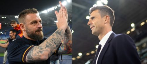 Daniele De Rossi, foto © AS Roma e Thiago Motta, foto © Juventus FC