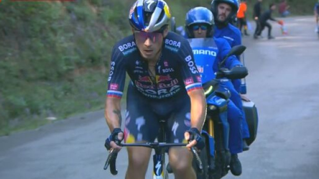 Primoz Roglic - Screenshot © Eurosport