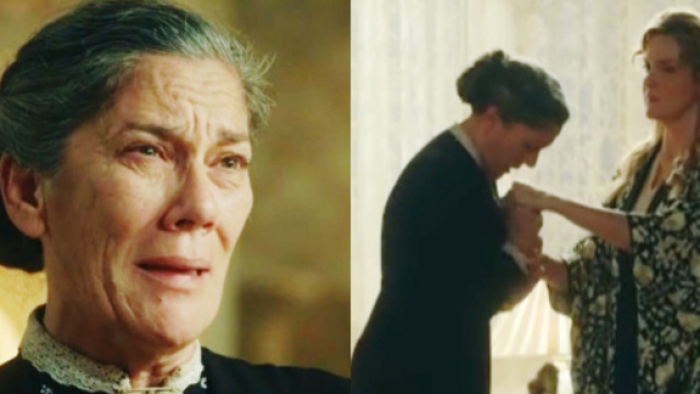 Petra parla a Cruz della sua gravidanza © La Promessa