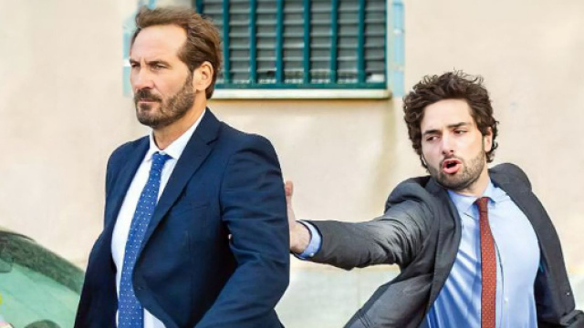 Alberto Palladini (Maurizio Aiello) e Niko Poggi (Luca Turco) © Un Posto al Sole Rai