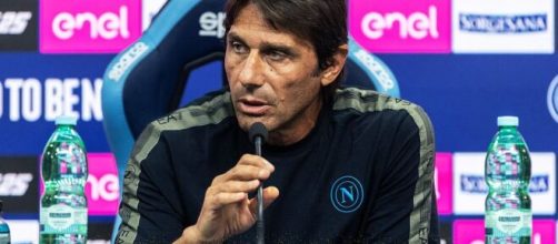 Antonio Conte, allenatore del Napoli. Foto © Napoli