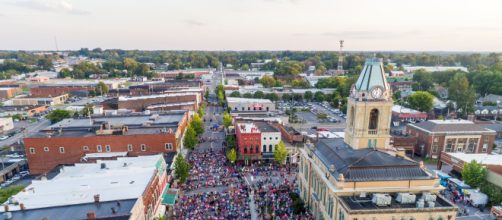 Una vista di Springfield dall'alto. © springfieldtn.gov