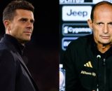 Thiago Motta, allenatore della Juventus. Massimiliano Allegri. Foto © Juventus