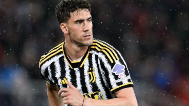 Dusan Vlahovic, attaccante della Juventus. Foto &copy; Juventus FC