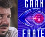 Lino Giuliano e il logo del Grande Fratello - screenshot © Canale 5.