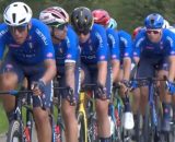 L'Italia agli Europei di ciclismo di Hasselt - Screenshot © Eurosport