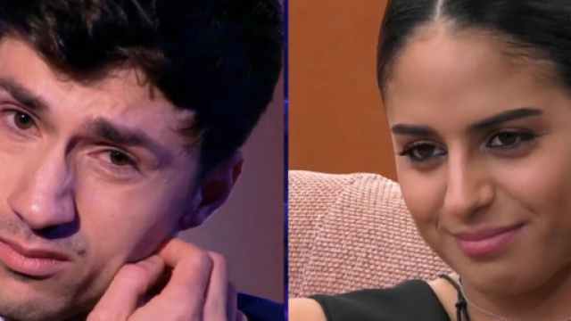 Mirko Brunetti e Perla Vatiero - screenshot © Canale 5.