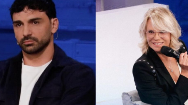 Raimondo Todaro e Maria De Filippi - screenshot &copy; Canale 5.