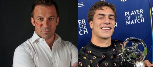 Alessandro Del Piero e Kenan Yildiz © X/Juventus FC