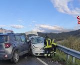 Incidente stradale sulla S.S. 106 nel territorio di Crotone - © Vigili del Fuoco