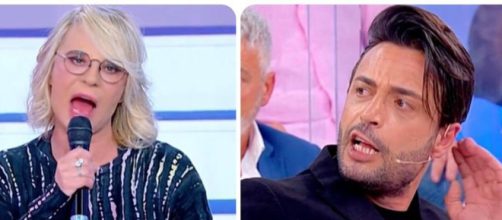 In foto Maria De Filippi e Armando © Mediaset.