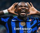 L'esultanza di Thuram in Inter-Atalanta © Instagram