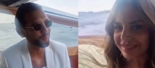 Alessandro Vicinanza e Roberta Di Padua - screenshot © Instagram.