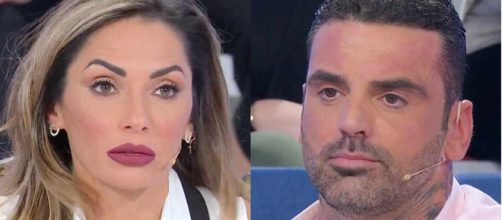 Ida Platano e Mario Cusitore - screenshot © Canale 5.