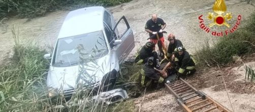 Crotone, l'intervento dei Vigili del Fuoco - © Vigili del Fuoco