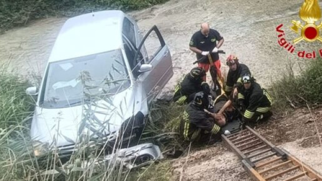 L'intervento sull'incidente - &copy; Vigili del Fuoco