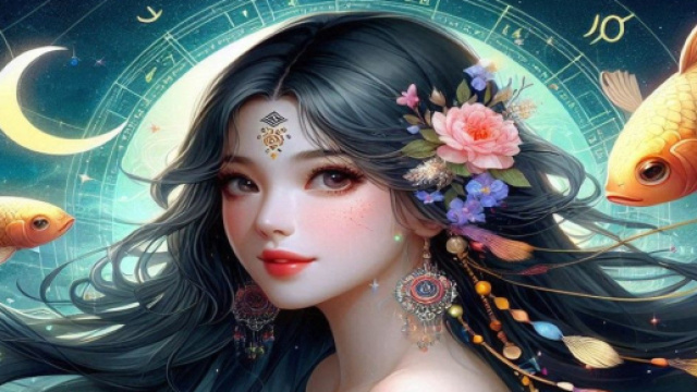 Segno dei Pesci generato con © AI Copilot