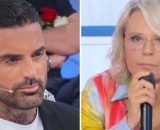 Mario Cusitore e Maria De Filippi - screenshot © Canale 5.