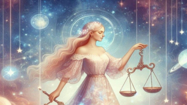 Segno della Bilancia generato con © AI Copilot