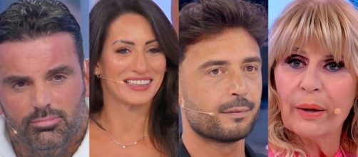 Mario, Margherita, Armando e Gemma - screenshot Uomini e Donne © Canale 5