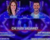 I quattro concorrenti al televoto del 30 settembre (Screenshot Grande Fratello © Canale 5).