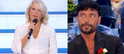 In foto Maria De Filippi e Armando © Mediaset.