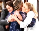 Ridge, Rj, Hope e Brooke in una scena di Beautiful, © CBS