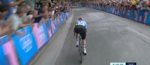 Remco Evenepoel - Screenshot © Eurosport