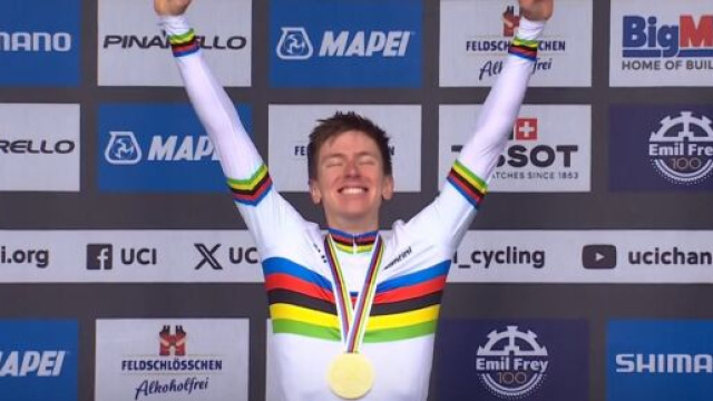 Tadej Pogacar - Screenshot © Eurosport