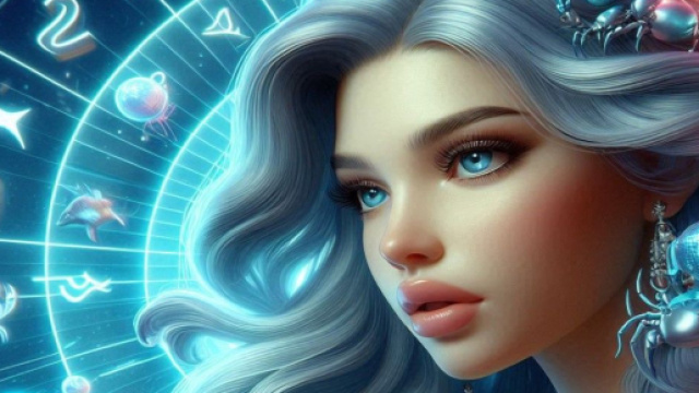 Segno dell'Acquario generato con © AI Copilot