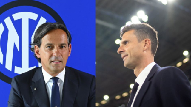 Simone Inzaghi &copy; FC Inter e Thiago Motta &copy; Juventus FC