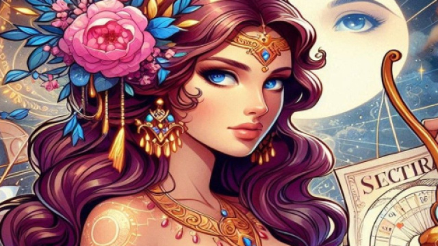 Segno del Sagittario generato con © AI Copilot