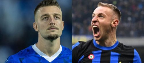 Sergej Milinkovic-Savic e Davide Frattesi © X e Inter FC