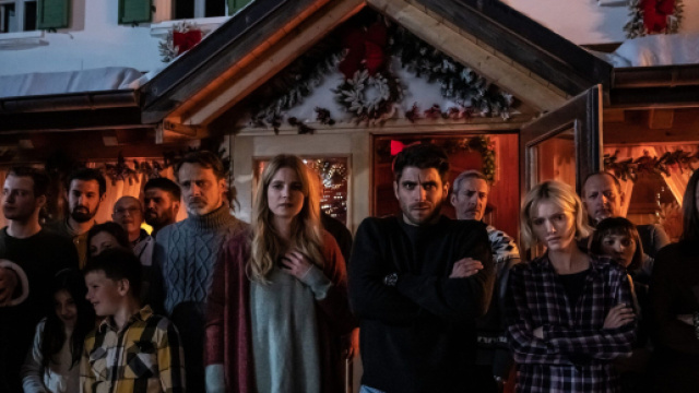 Il cast della serie Black Out © Rai