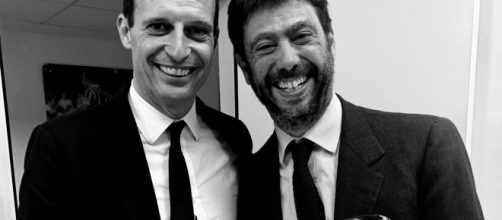 Massimiliano Allegri e Andrea Agnelli. Foto © X/Agnelli