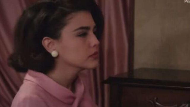 In foto Maria Puglisi, screenshot © Rai 1