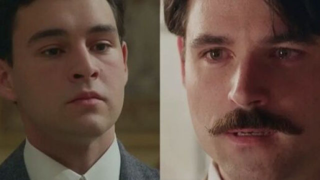 Curro e Manuel in una scena de La Promessa &copy; Rete 4.