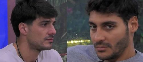 Lorenzo Spolverato e Javier Martinez - screenshot © Mediaset.