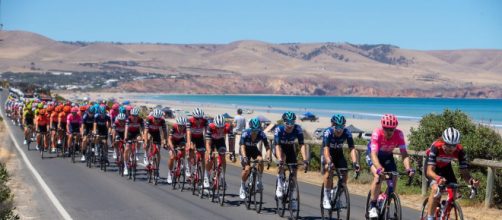 Un'immagine del Santos Tour Down Under del 2019 © Shutterstock