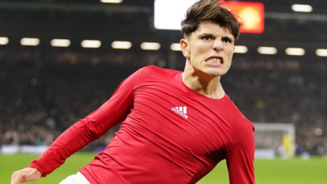 Alejandro Garnacho, attaccante del Manchester United. Foto &copy; Sky Sport