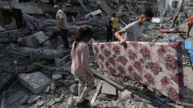 Effetti dei bombardamenti israeliani sulla Striscia di Gaza © Wikimedia