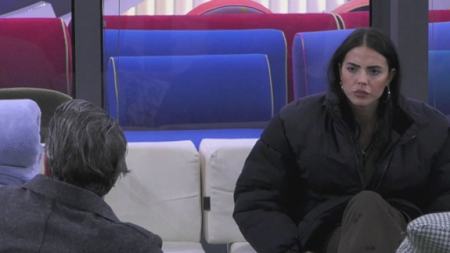 Shaila Gatta e Luca Calvani, screenshot &copy; Mediaset