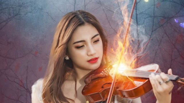 Fanciulla con violino - © Pixabay.