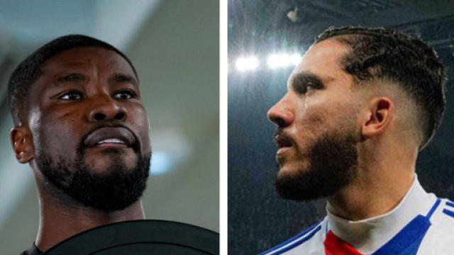 Kevin Danso, difensore del Lens. Foto &copy; Lens. Rayan Cherki, centrocampista del Lione. Foto &copy; Lione