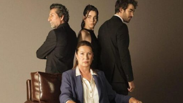 In foto il cast di Tradimento © Mediaset.